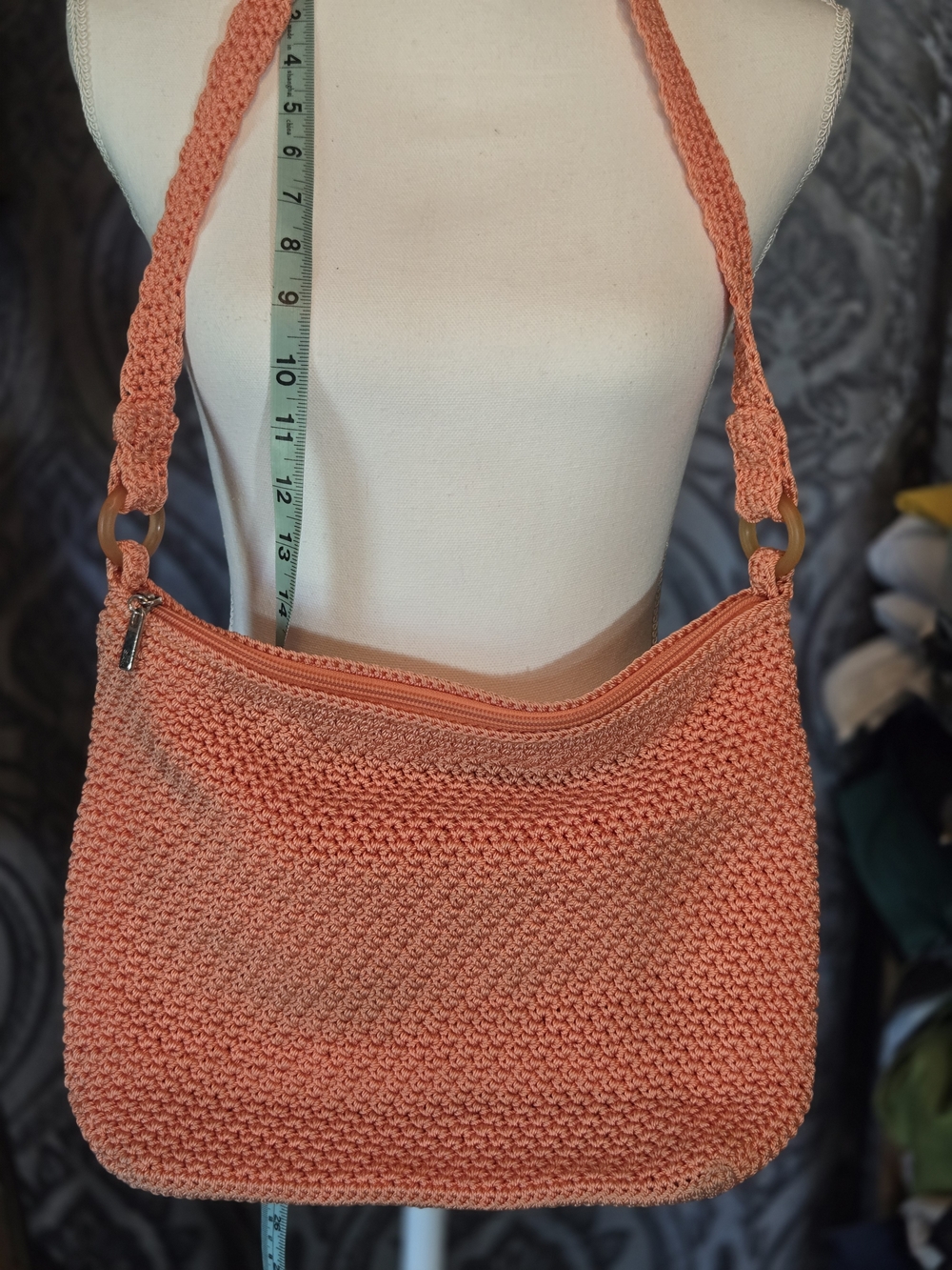 The Sak Coral Crochet Crossbody Bag